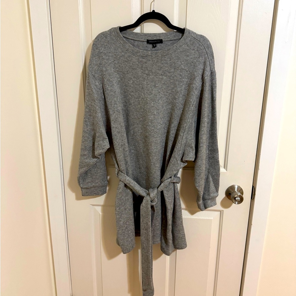 Long sleeve sweater dress